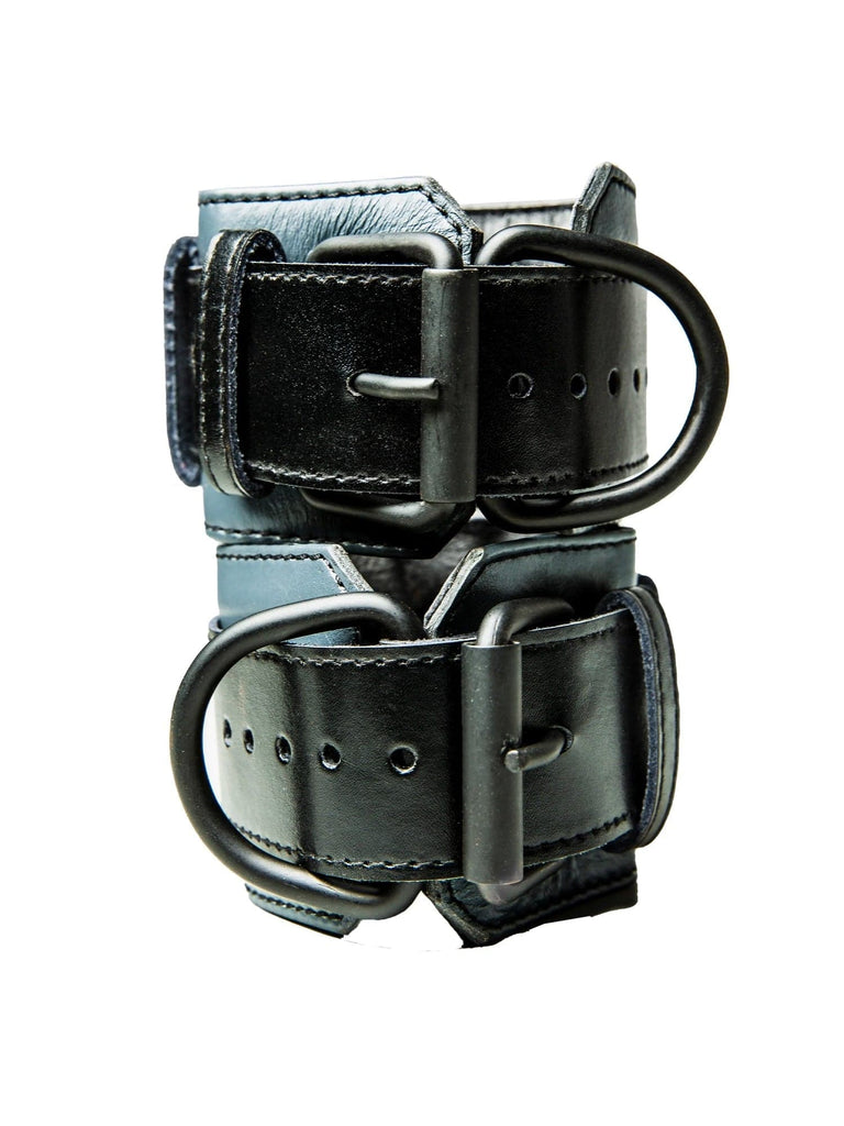 Skin Two UK Bulldog Bondage Cuffs Black - One Size Cuffs