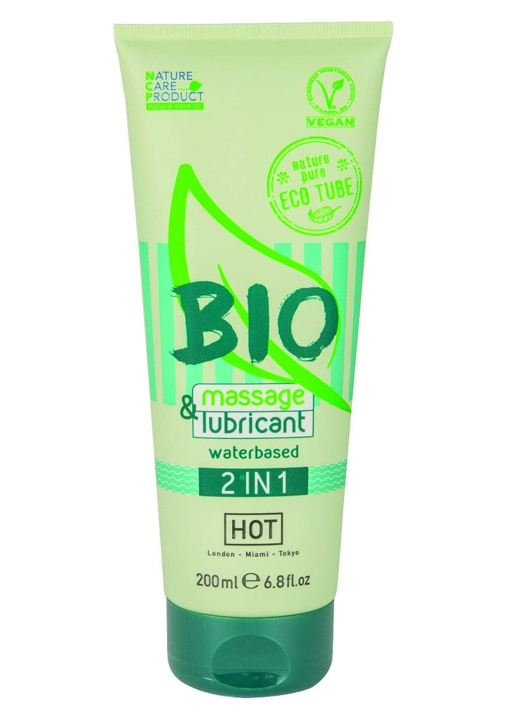 Skin Two UK HOT Bio Waterbased Massage & Lube 200ml Lubes & Oils